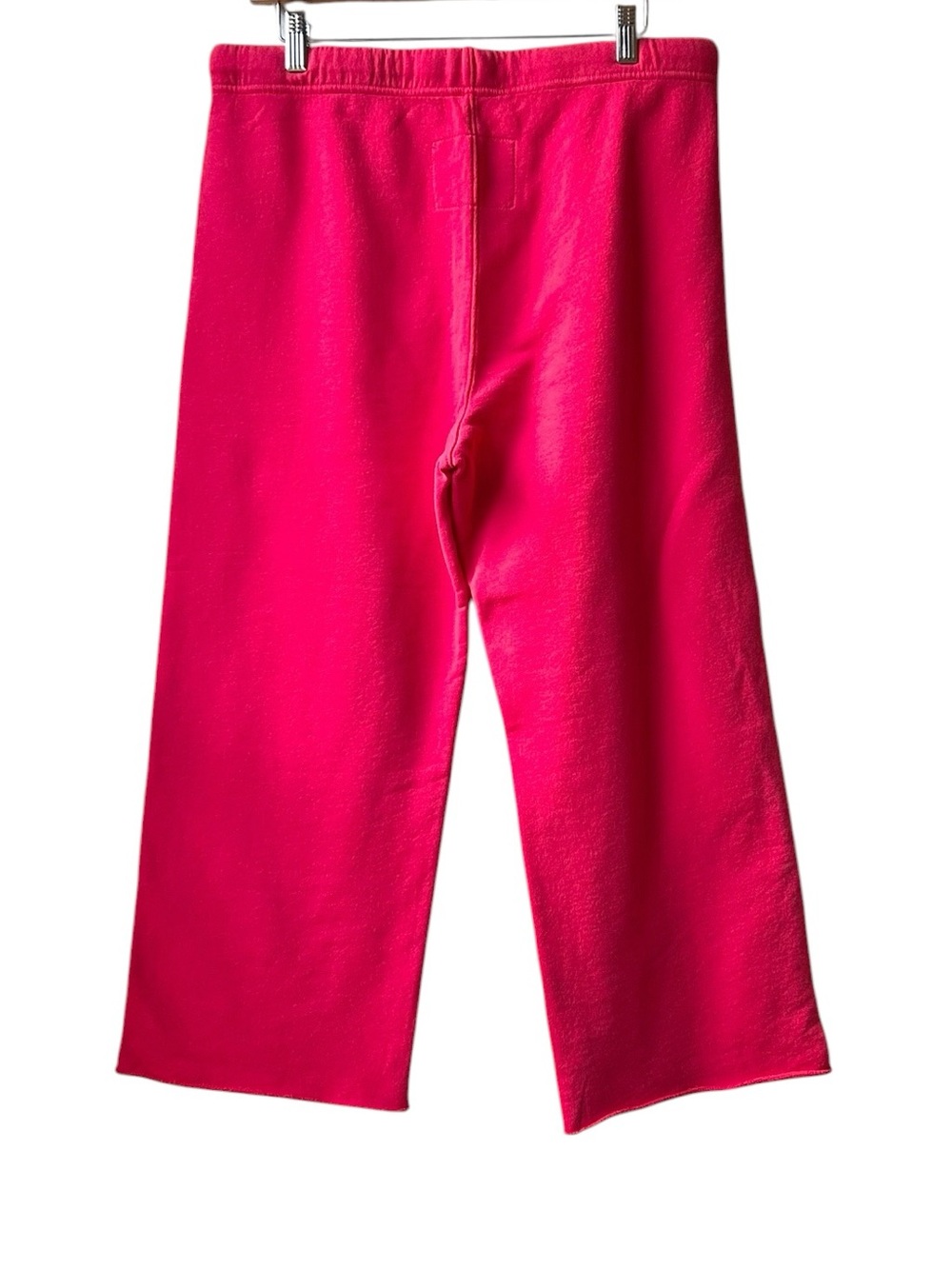 NWOT Frank & Eileen Catherine Favorite Red Cotton Crop Sweatpants Sz L - Picture 10 of 16
